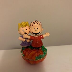 Great Pumpkin Charlie Brown Trinket Box